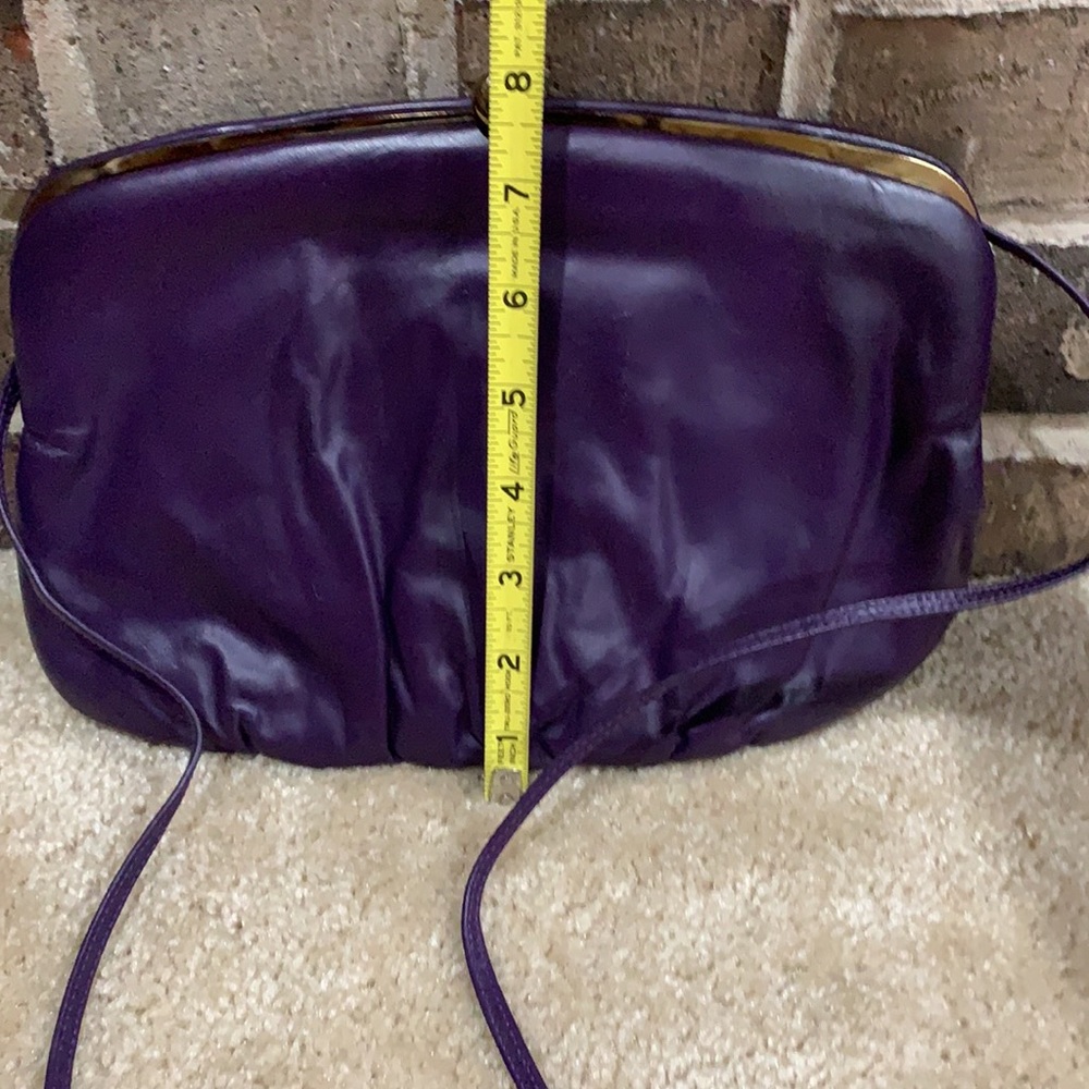 Vintage purple purse - Picture 7 of 7